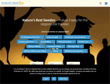 Tablet Screenshot of naturesbestsweden.com